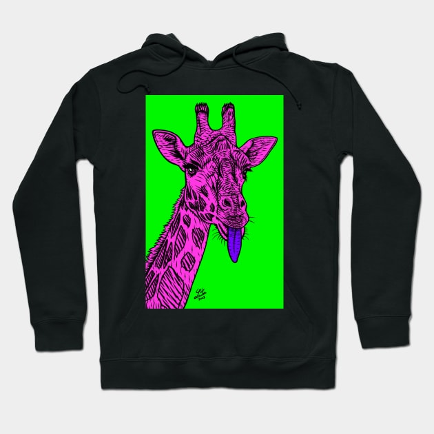 GIRAFFE .4 Hoodie by lautir